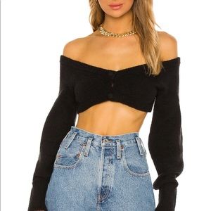 REVOLVE CAMILA COELHO  ROSA CROP TOP
